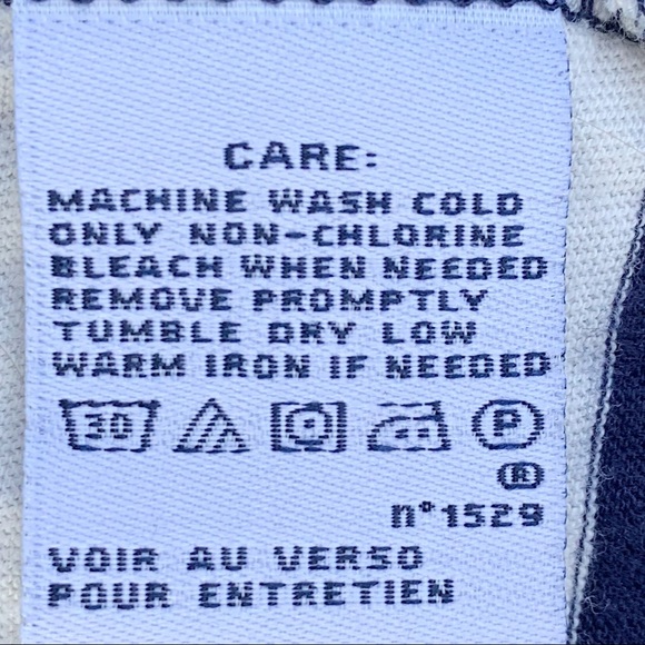 RLS Navy Striped V-Neck - Picture 5 of 5